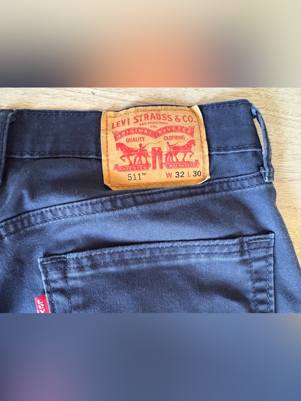 Men’s 511 Slim Fit All Seasons Tech Jeans - Picture 4 of 5